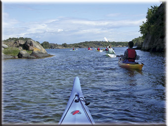 Paddla i Nordströmmarna